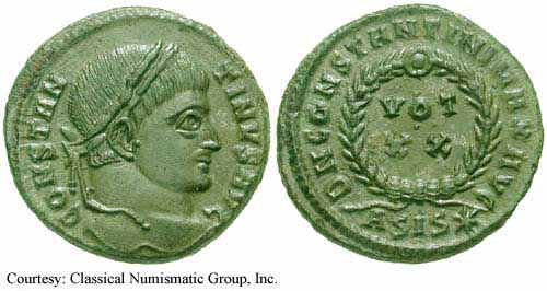 монета Древнего Рима