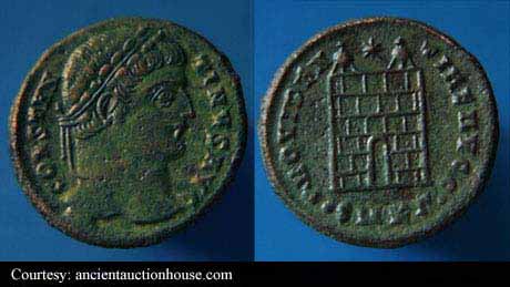 монета Древнего Рима