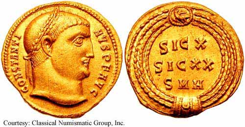 монета Древнего Рима