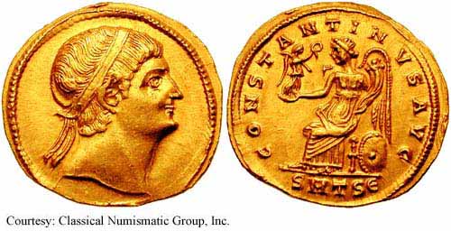 монета Древнего Рима