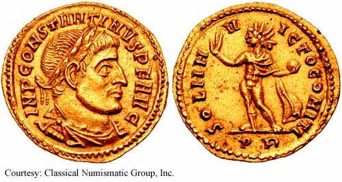 монета Древнего Рима