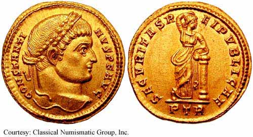 монета Древнего Рима