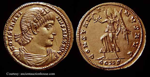 монета Древнего Рима