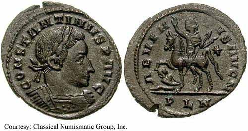 монета Древнего Рима