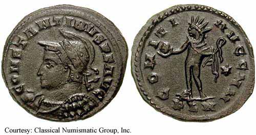 монета Древнего Рима