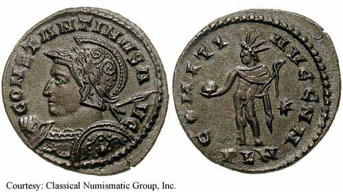 монета Древнего Рима