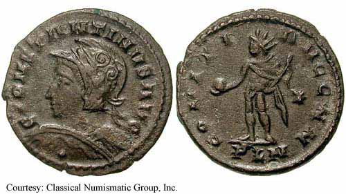 монета Древнего Рима