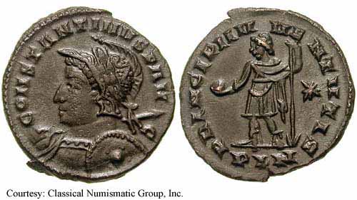 монета Древнего Рима