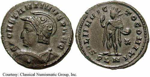 монета Древнего Рима