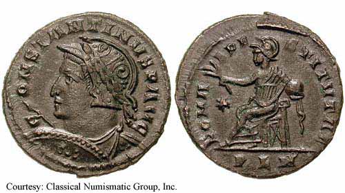 монета Древнего Рима