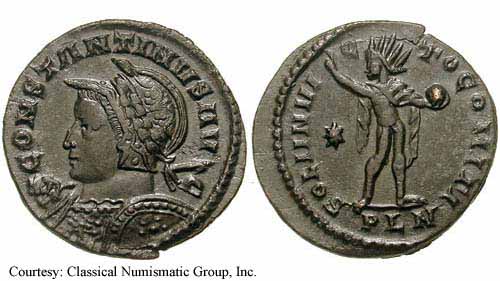 монета Древнего Рима