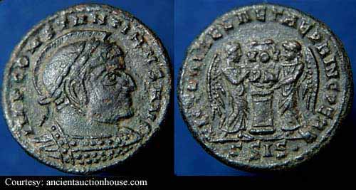 монета Древнего Рима