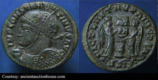 монета Древнего Рима