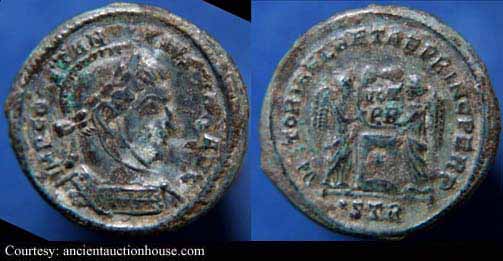 монета Древнего Рима