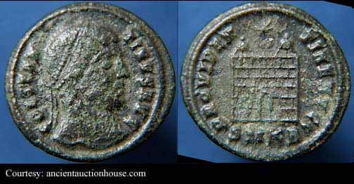 монета Древнего Рима