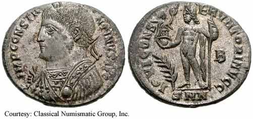 монета Древнего Рима