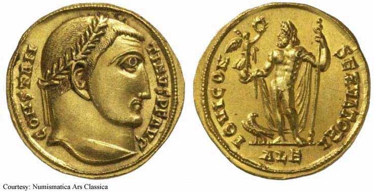 монета Древнего Рима