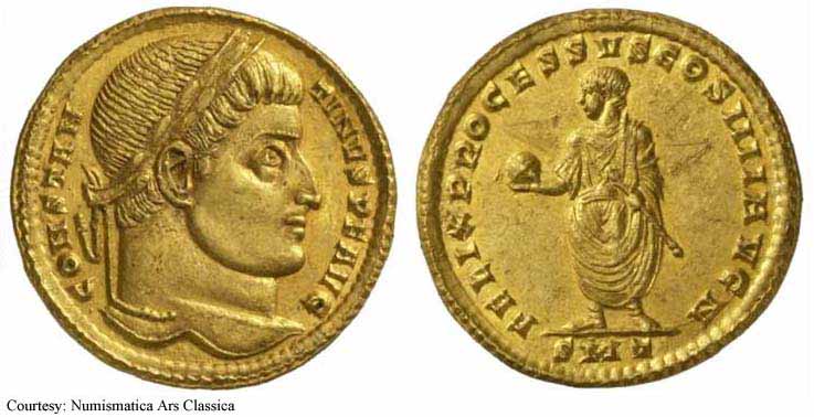 монета Древнего Рима