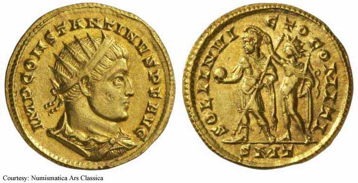 монета Древнего Рима