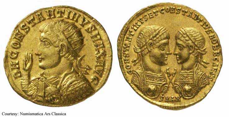 монета Древнего Рима