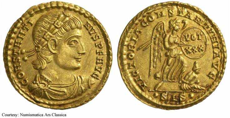 монета Древнего Рима