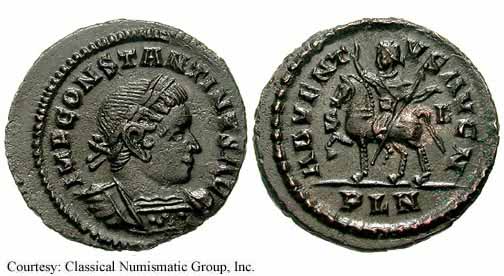 монета Древнего Рима