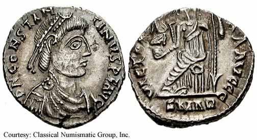 монета Древнего Рима