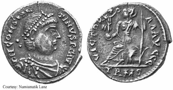 монета Древнего Рима