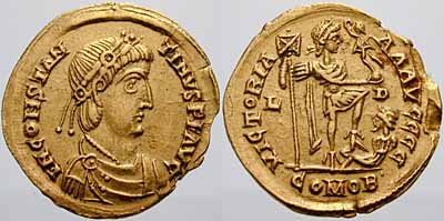 монета Древнего Рима