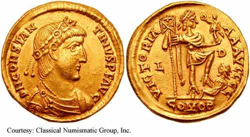 монета Древнего Рима