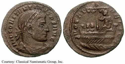 монета Древнего Рима