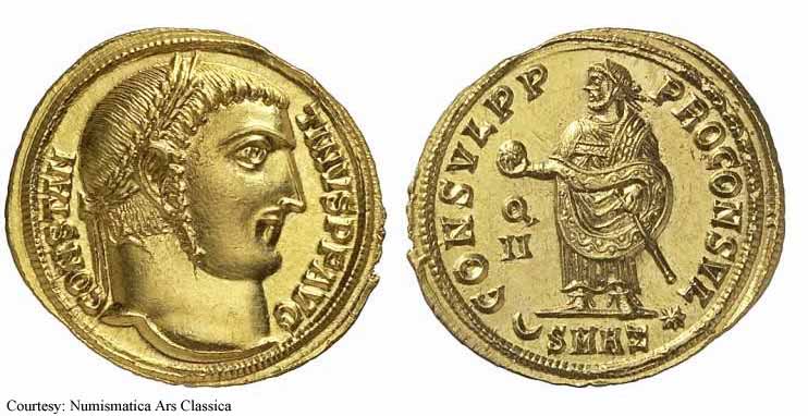 монета Древнего Рима