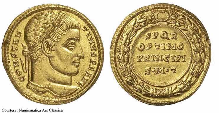 монета Древнего Рима