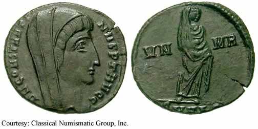 монета Древнего Рима