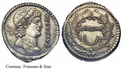 монета Древнего Рима