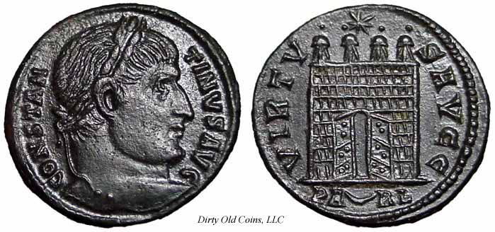 монета Древнего Рима