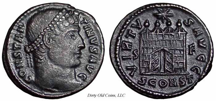 монета Древнего Рима