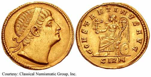 монета Древнего Рима