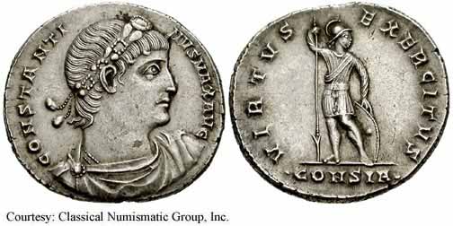 монета Древнего Рима