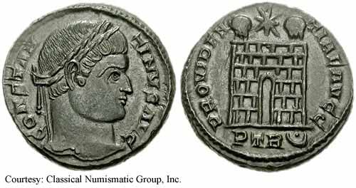 монета Древнего Рима