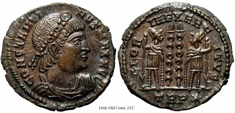 монета Древнего Рима