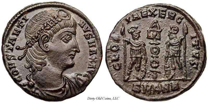 монета Древнего Рима