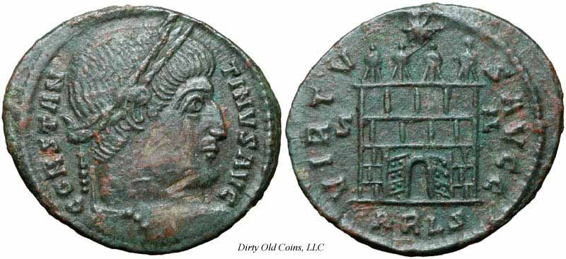 монета Древнего Рима