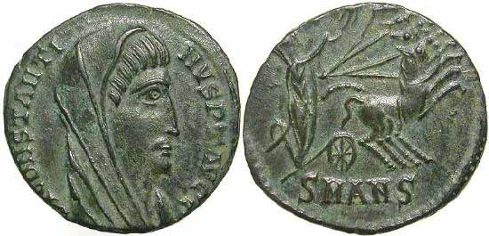 монета Древнего Рима