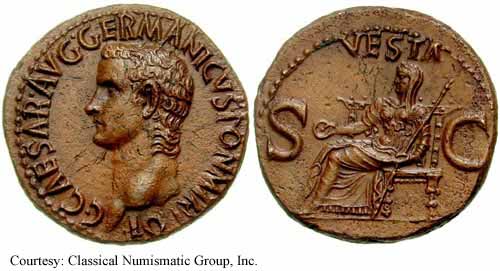 монета Древнего Рима