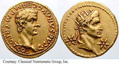 монета Древнего Рима