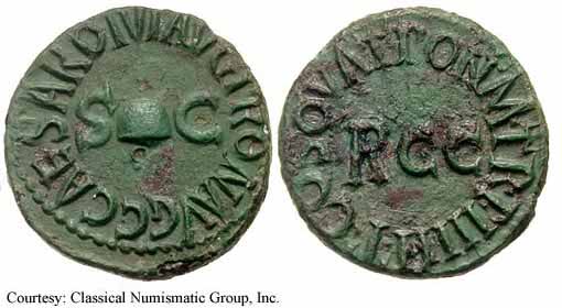 монета Древнего Рима