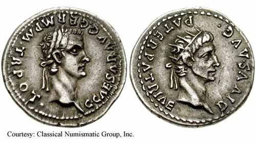 монета Древнего Рима