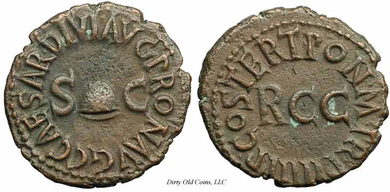 монета Древнего Рима