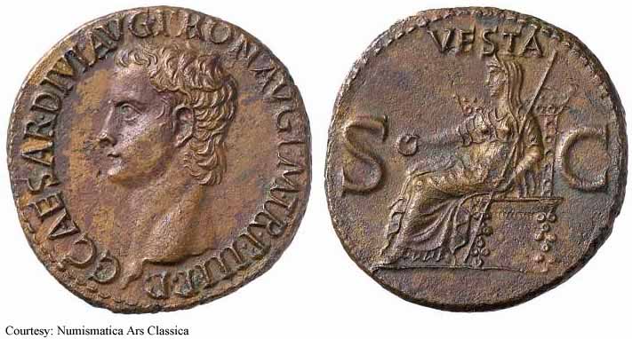 монета Древнего Рима